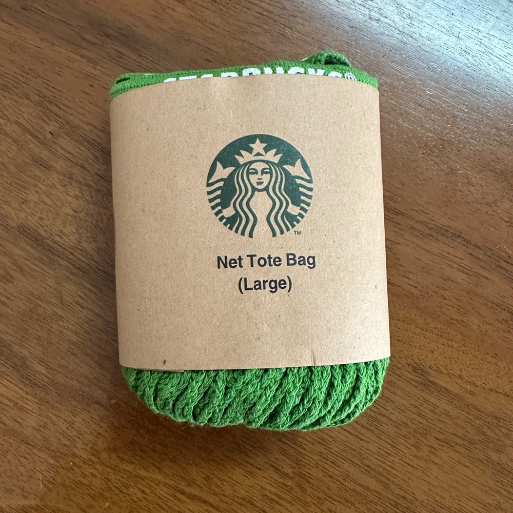 New/ Starbucks net bag